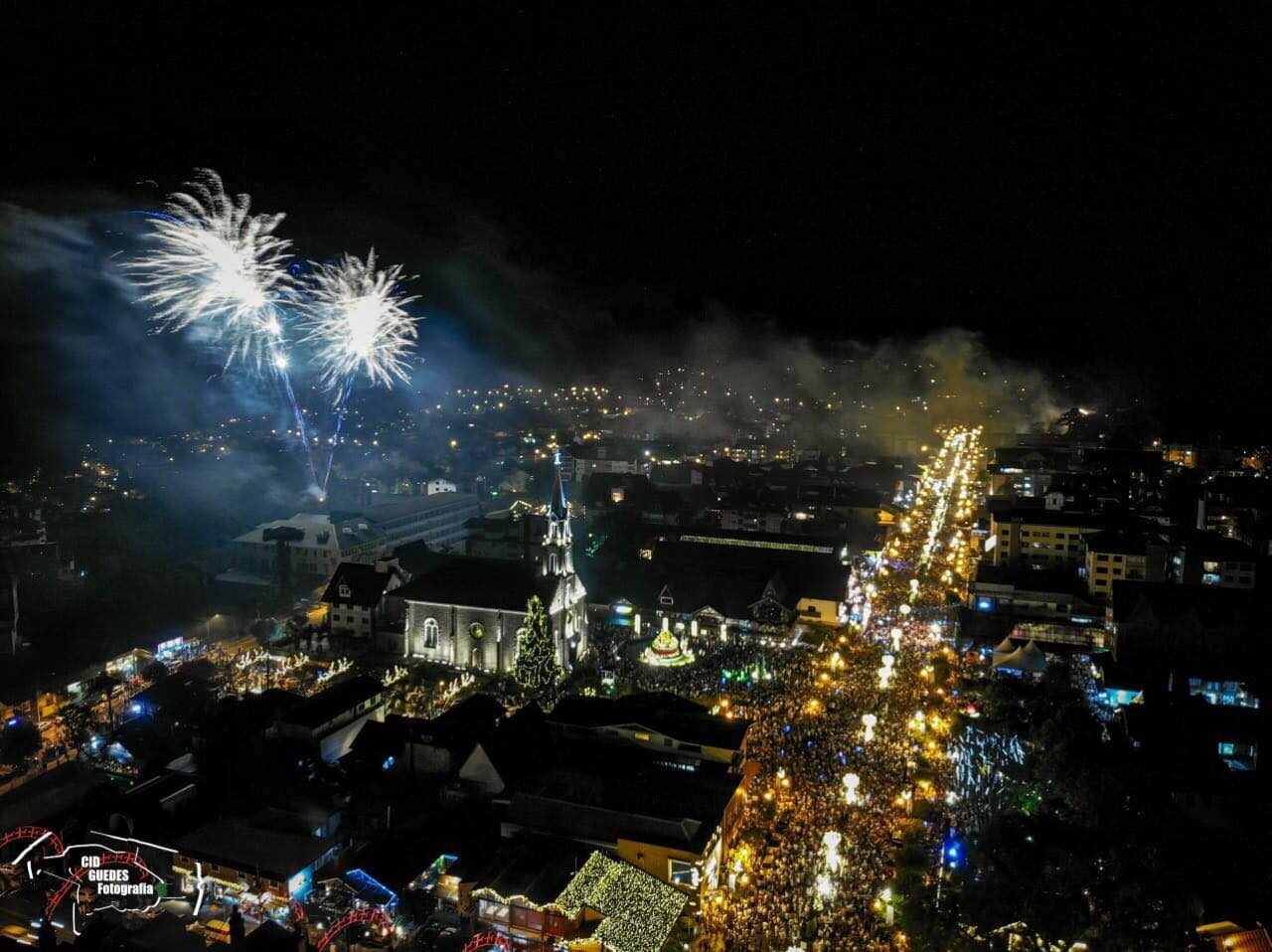 Foto reveillon em Gramado.2019