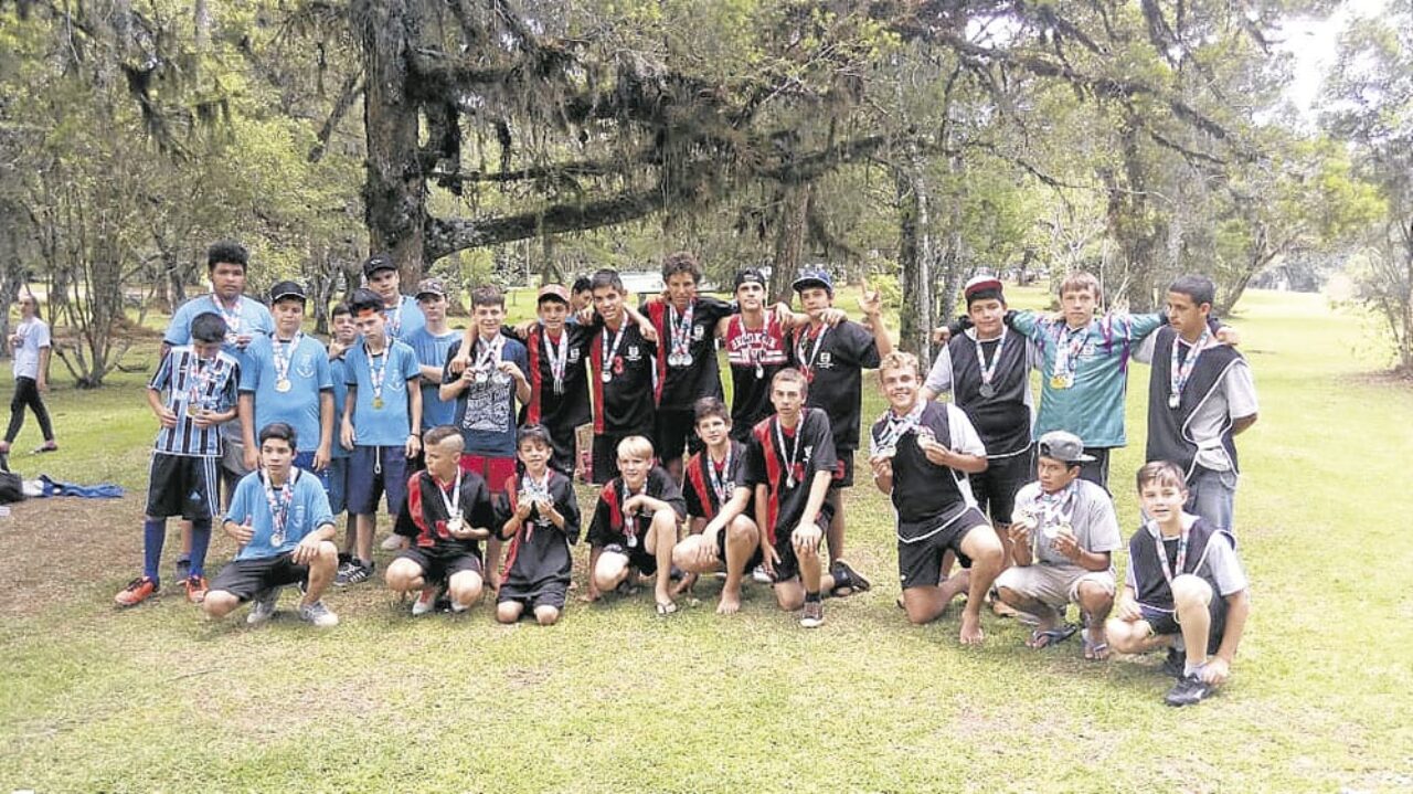 Fotos: Divulgação - Entrega das medalhas da gincana