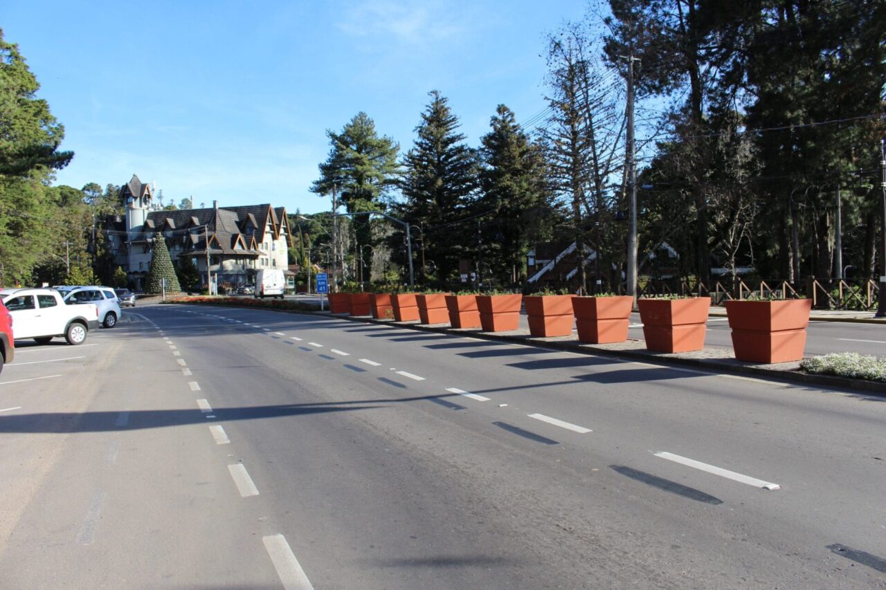 Gramado - 5ª etapa da revitalização da Av. Borges de Medeiros é concluída