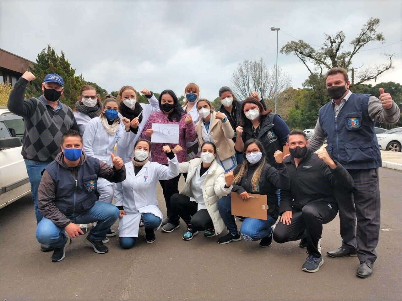 Gramado aplica 700 doses em professores e servidores das escolas