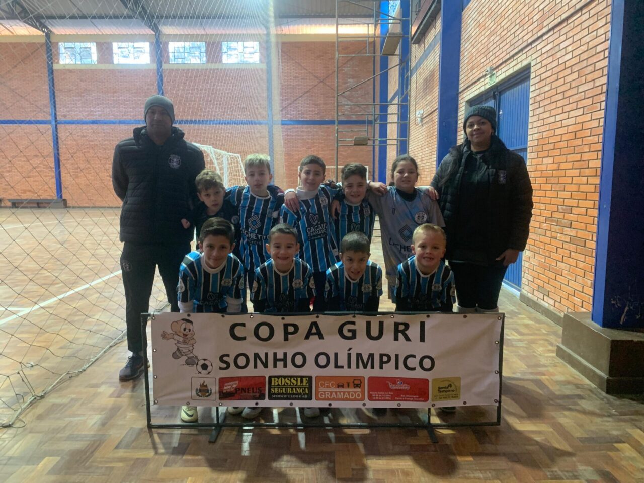 Tricolor da Serra - Escolinha do Grêmio, foi o campeão do Sub 09