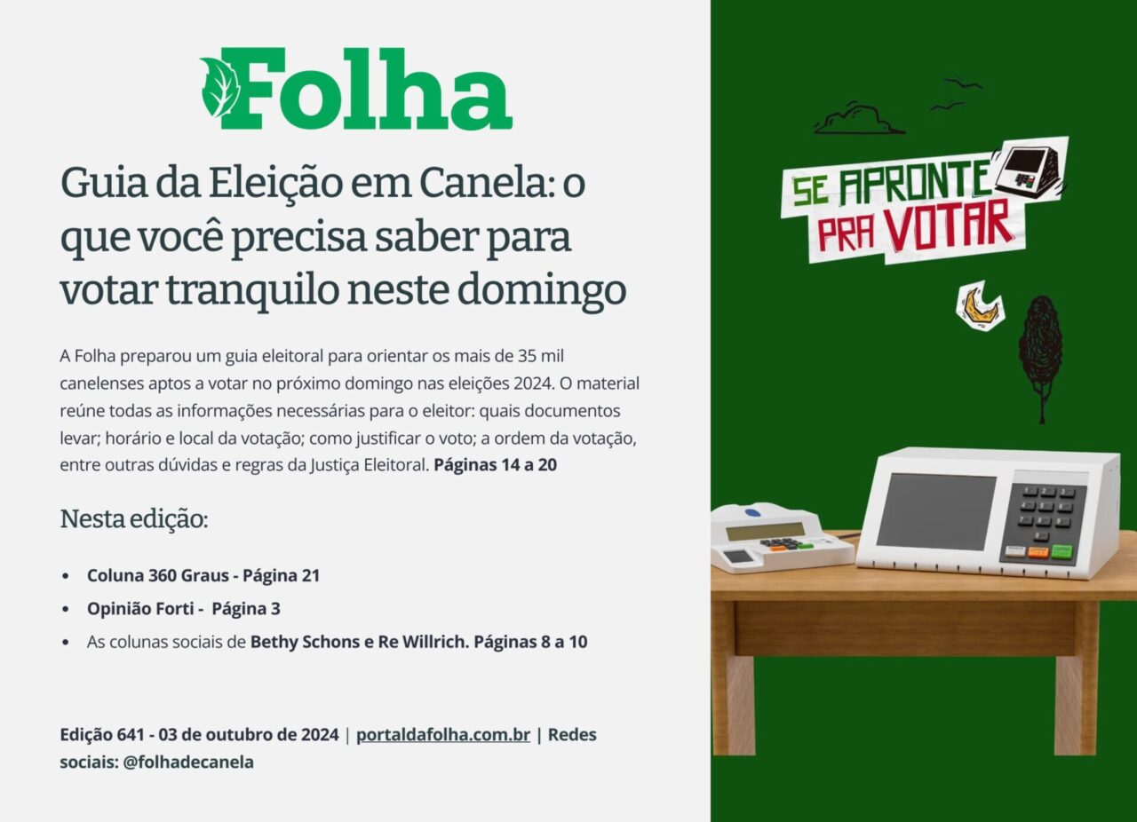 Guia da Eleição em Canela_ o q