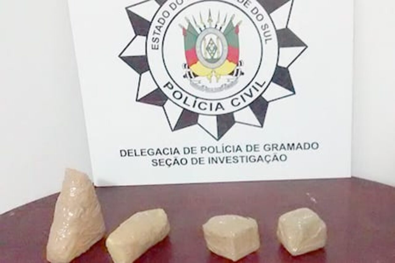 Homem  preso ao transportar cocana em Gramado