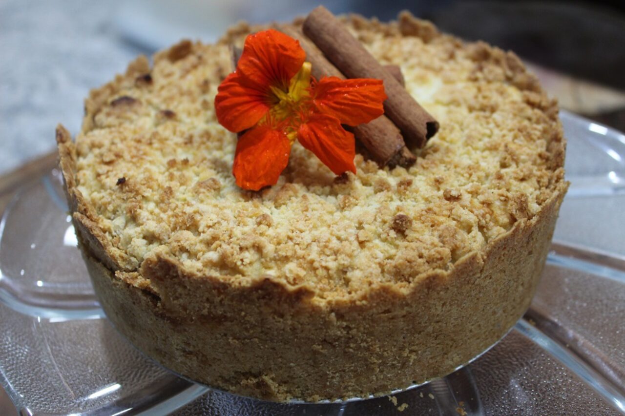 Hotel Pousada do Bosque - Torta de maçã caramelada