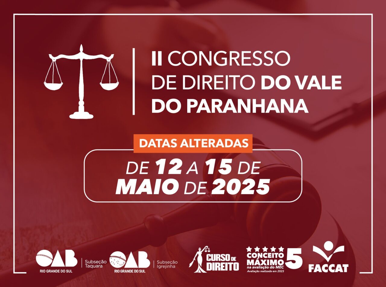 II Congresso de direito do Vale do Paranhana_Notícia II Congresso de Direito