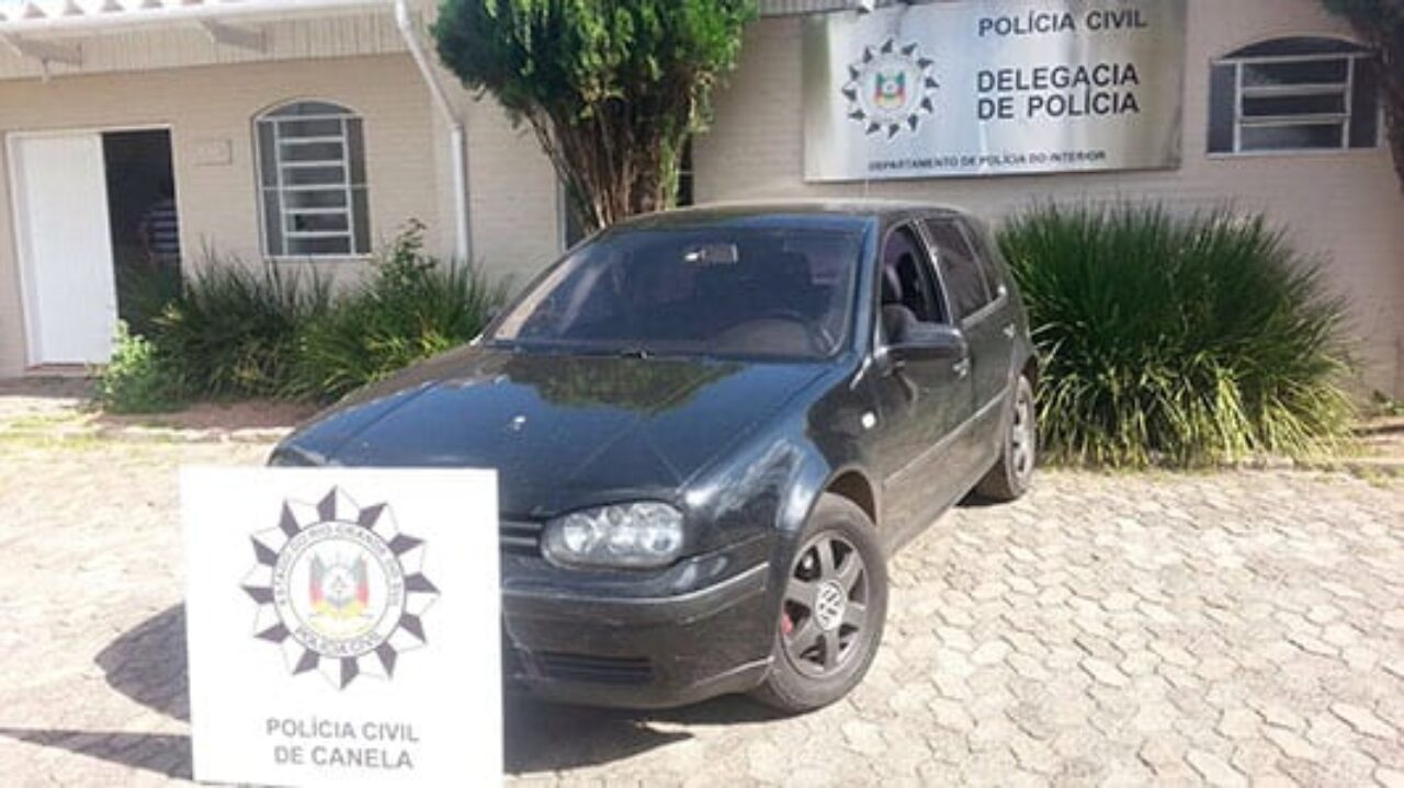 Veículo utilizado no assalto