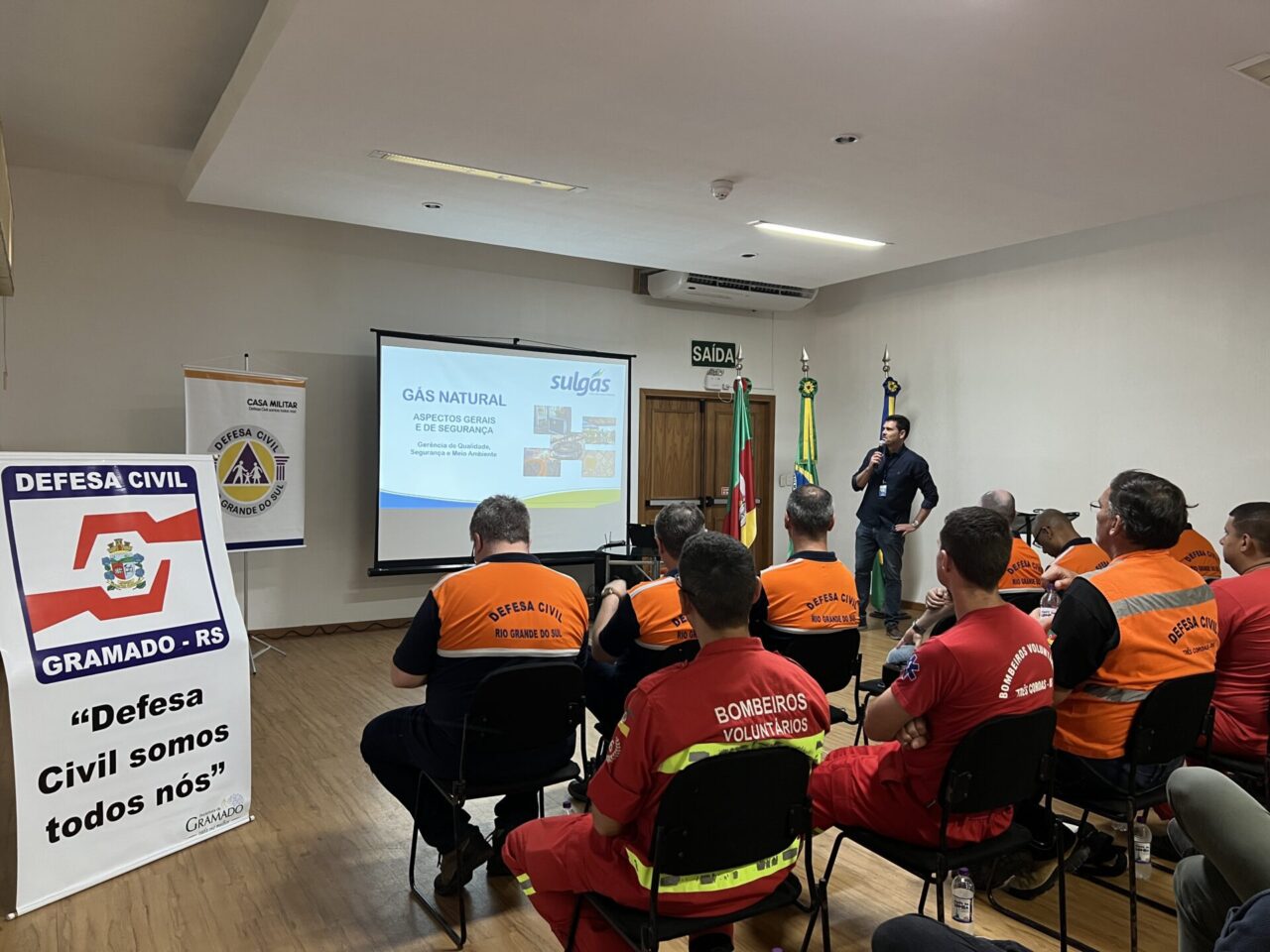 Foto: Treinamento aconteceu no Expogramado.