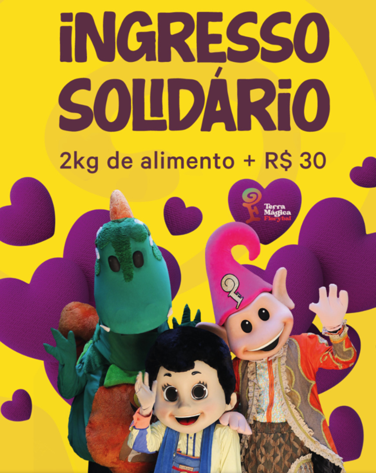 Ingresso Solidário Florybal