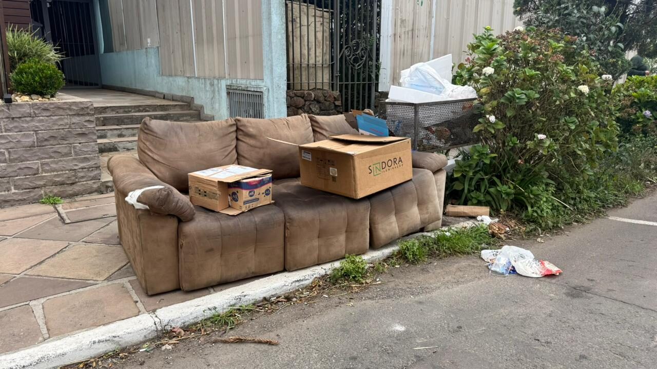 População poderá descartar materiais volumosos como móveis em frente às residências.