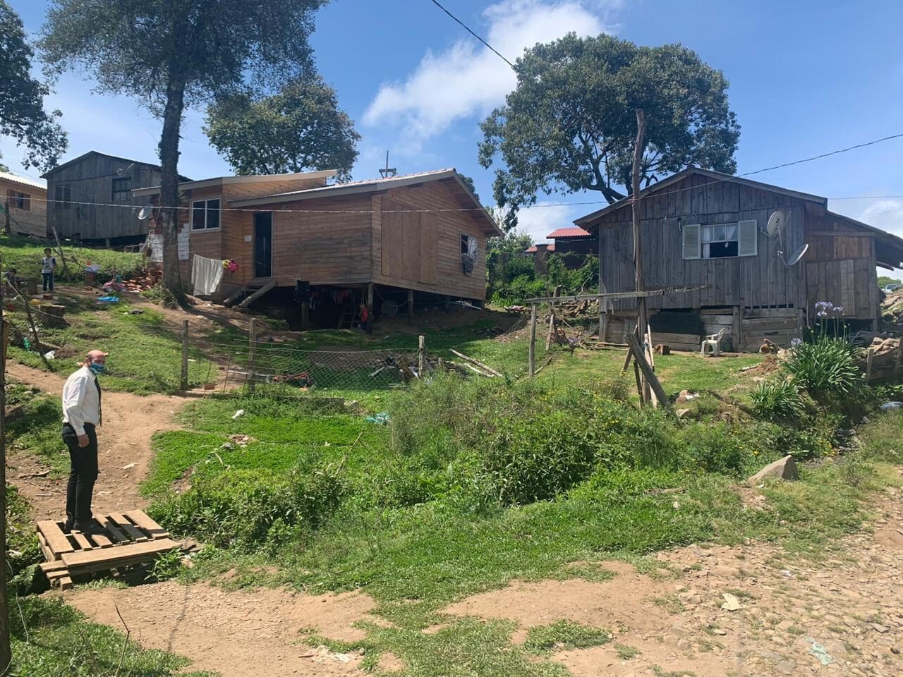 Jerônimo Terra Rolim acompanha citação em ação de reintegração de posse das famílias da Vila Dante