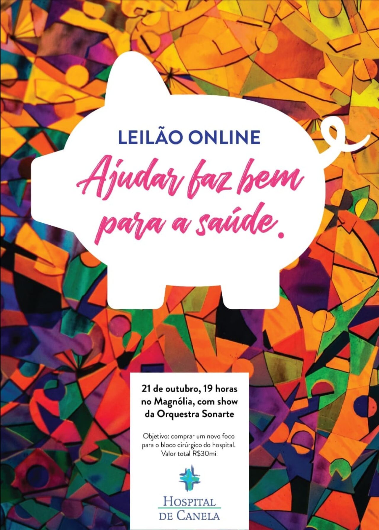 Leilão Online - Ajudar Faz Bem para Saúde