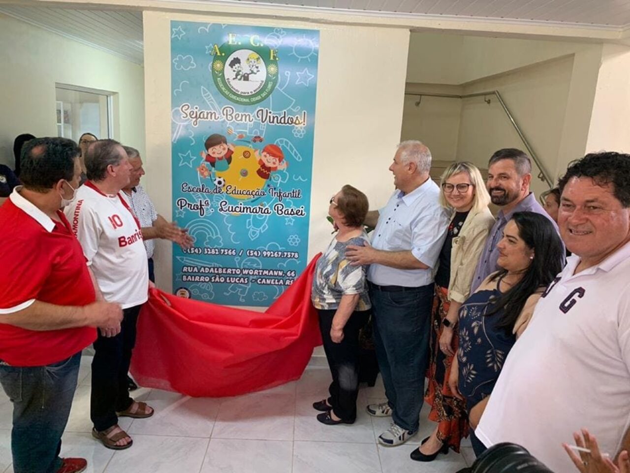 Fotos: Rafael Zimmermann – Escolinha foi inaugurada na sexta (20)