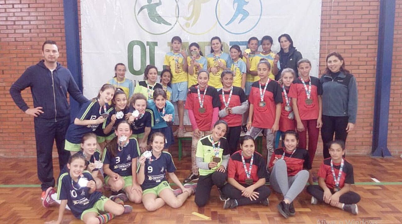 Vencedores mirim feminino