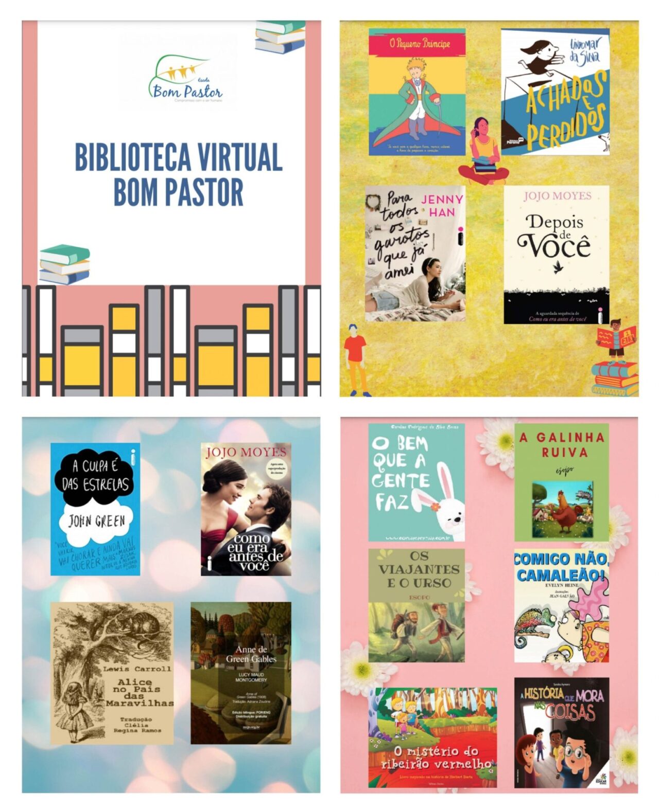 Montagem Biblioteca Virtual