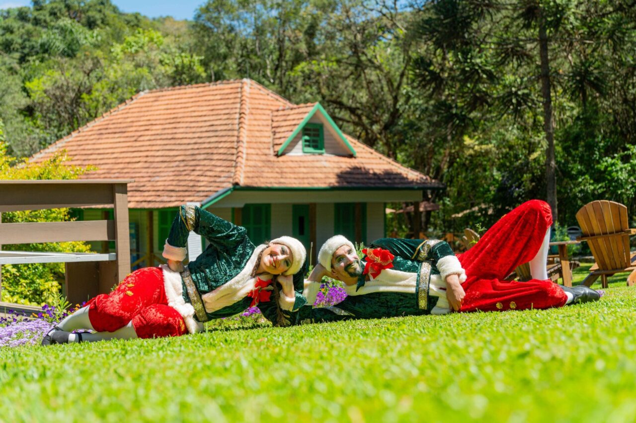 A Casa Raízes também será o ponto da Paradinha de Natal.
Deangelis Pereira