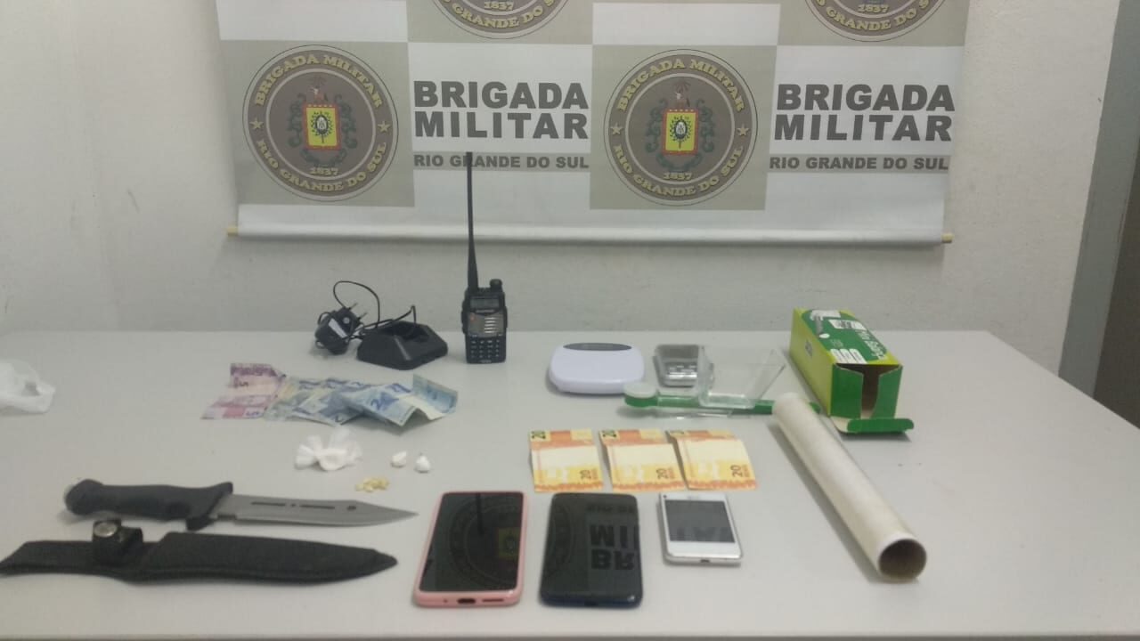 Nova Petrópolis – Homem é preso em flagrante por tráfico de drogas