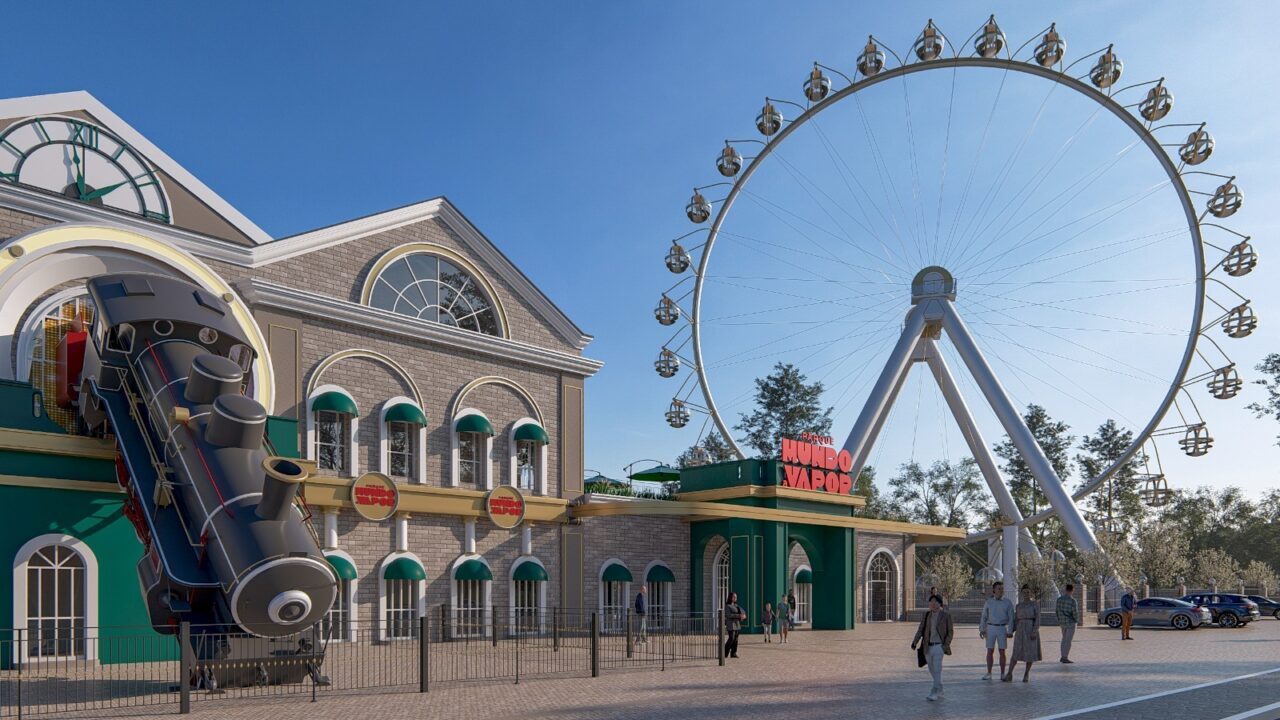 Novo Parque Mundo a Vapor