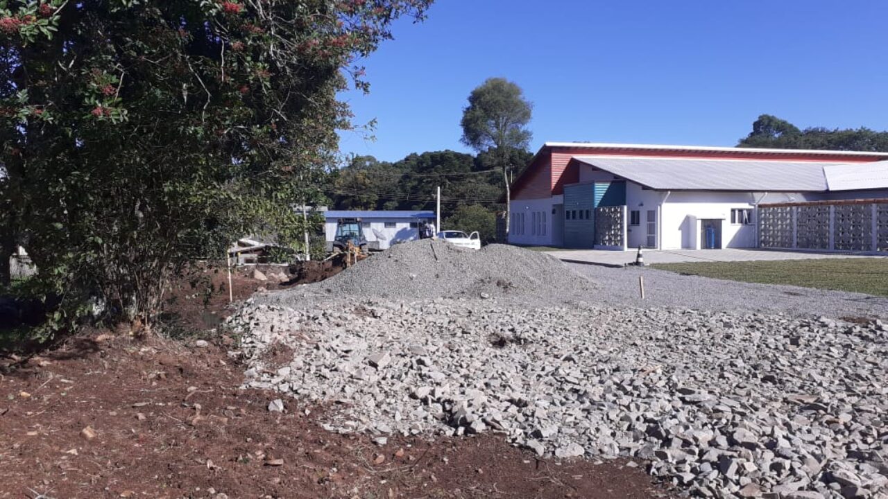 Obra no Bairro Carniel