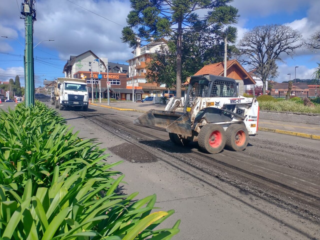 Obras iniciam em Canela 1
