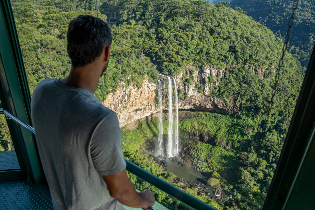 O Parque já recebeu mais de 55 mil visitantes desde a sua reabertura, em maio.
Divulgação/Parque do Caracol