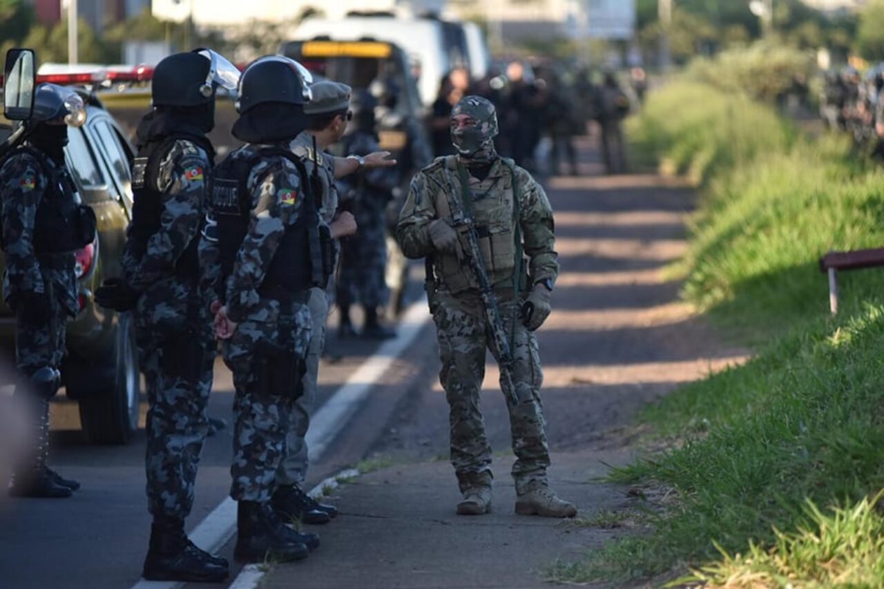 Fotos: Rodrigo Ziebell/SSP - Operação Império da Lei