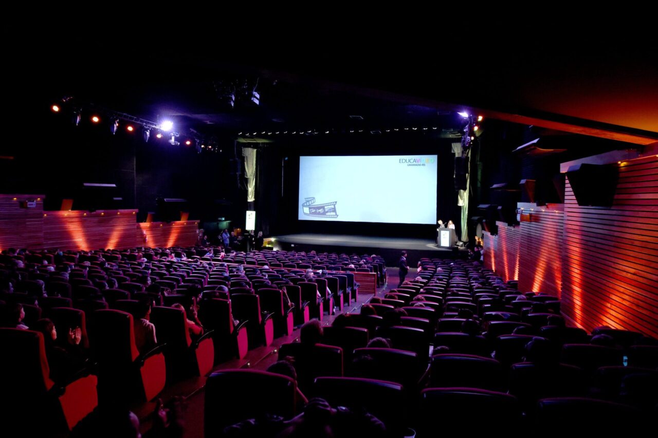 43º Festival de Cinema de Gramado - 06/08/15- Exibição dos filmes produzidos no projeto EDUCAVÍDEO. Foto Edison Vara/PressPhoto