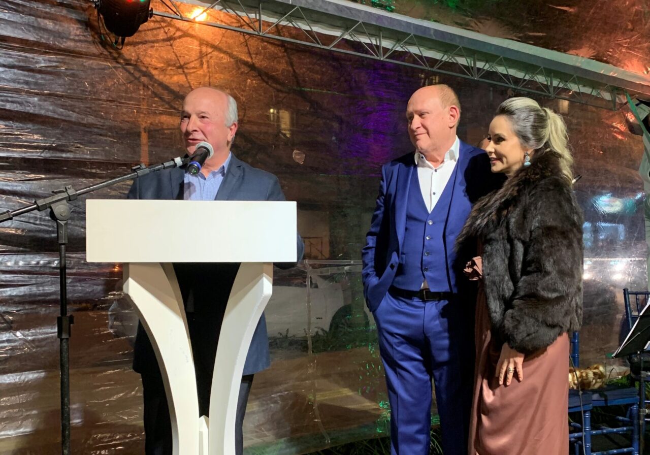 Luia Barbacovi, Plínio Rafael e Michelle Wodarski Ghisleni.