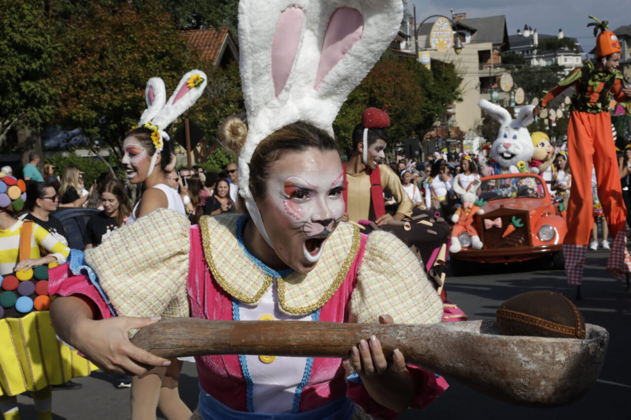 30_03_2019_Pascoa em Gramado_Parada de Pascoa. Foto Cleiton Thiele/SerraPress