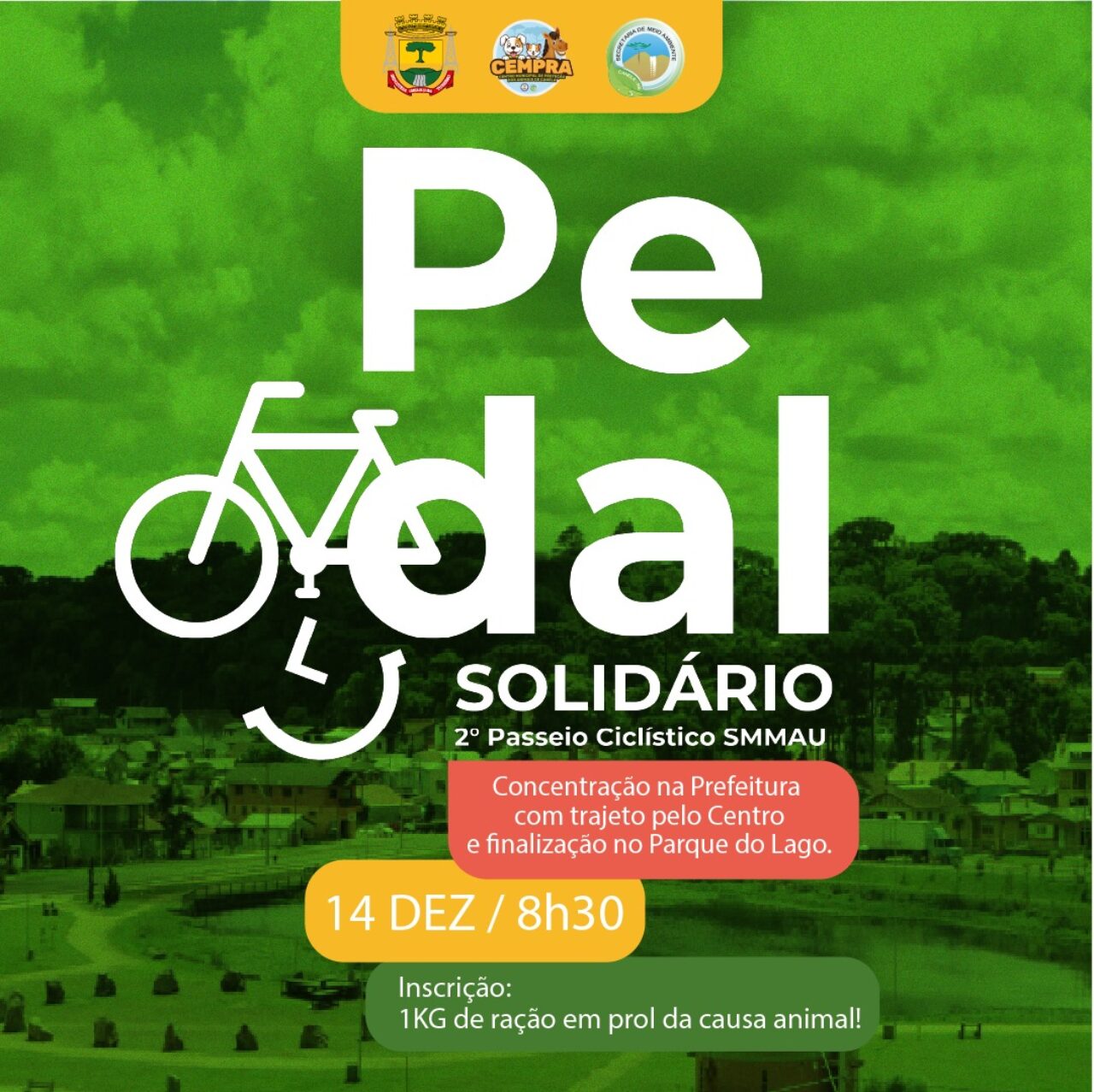 Pedal Solidário une esporte e solidariedade em Canela