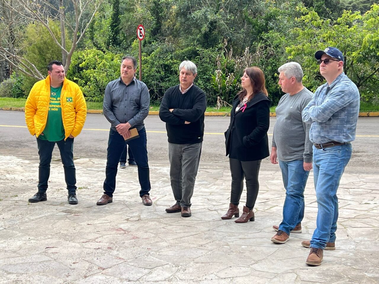 Foto: Autoridades visitaram a obra para conferir de perto as melhorias.