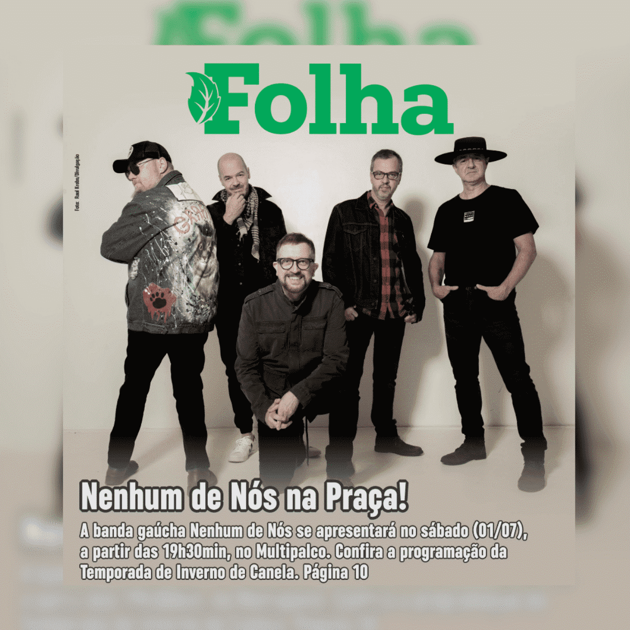 Post Capa Edição