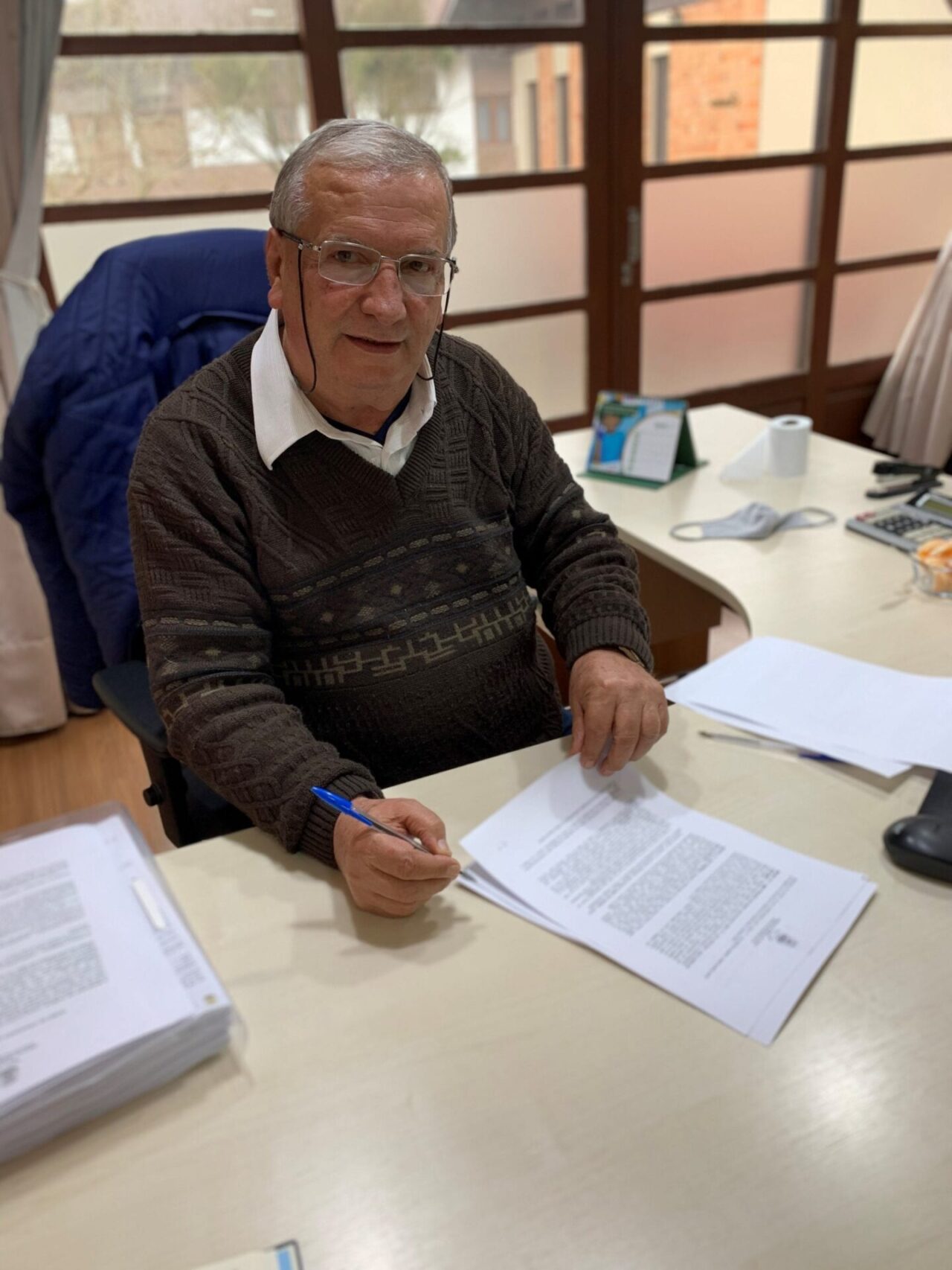 Prefeito Constantino Orsolin crédito Rita Souza