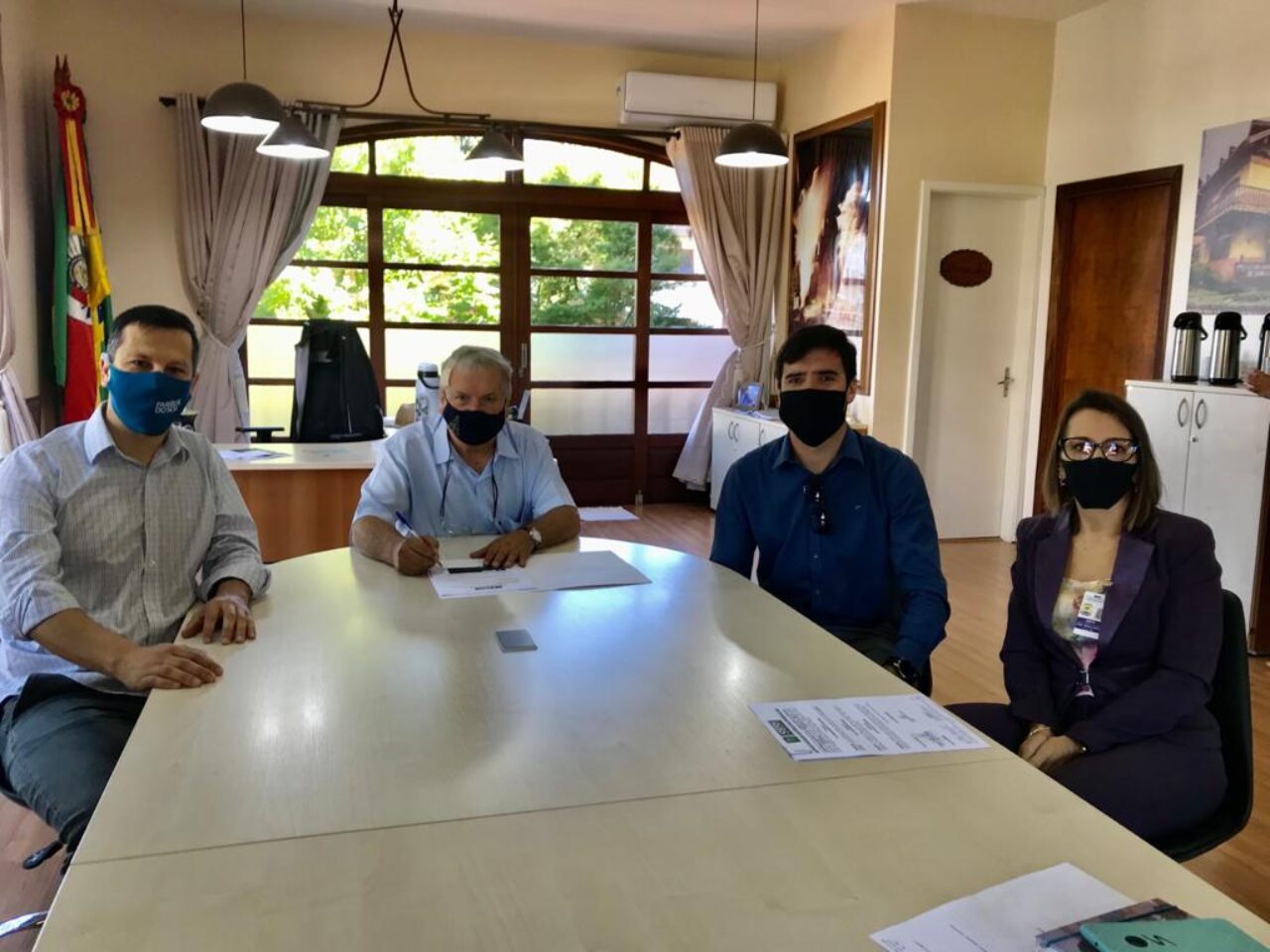 Prefeitura e SESI prorrogam contrato de cessão de prédio para Escola Infantil