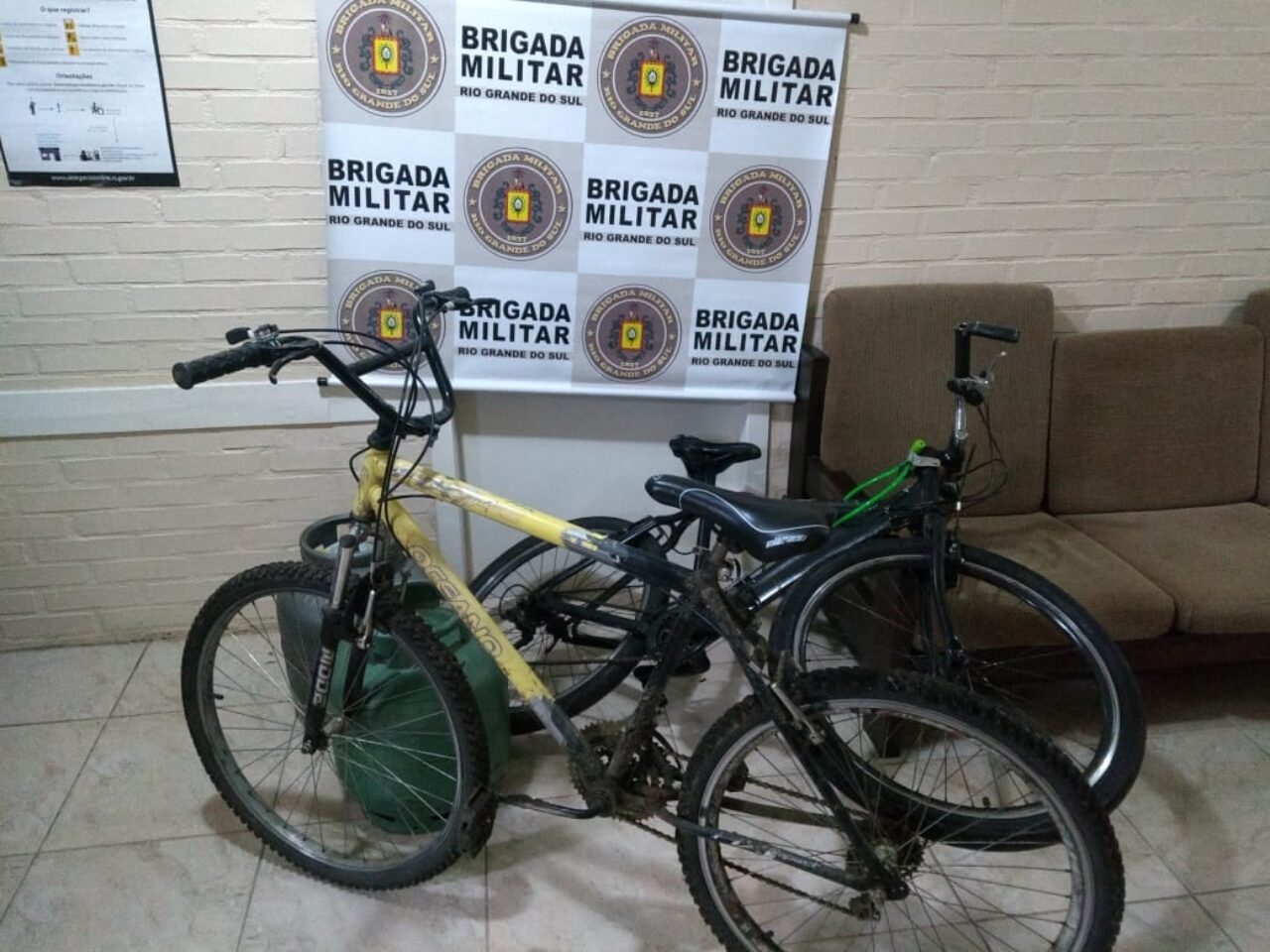 Preso por furto de botijões