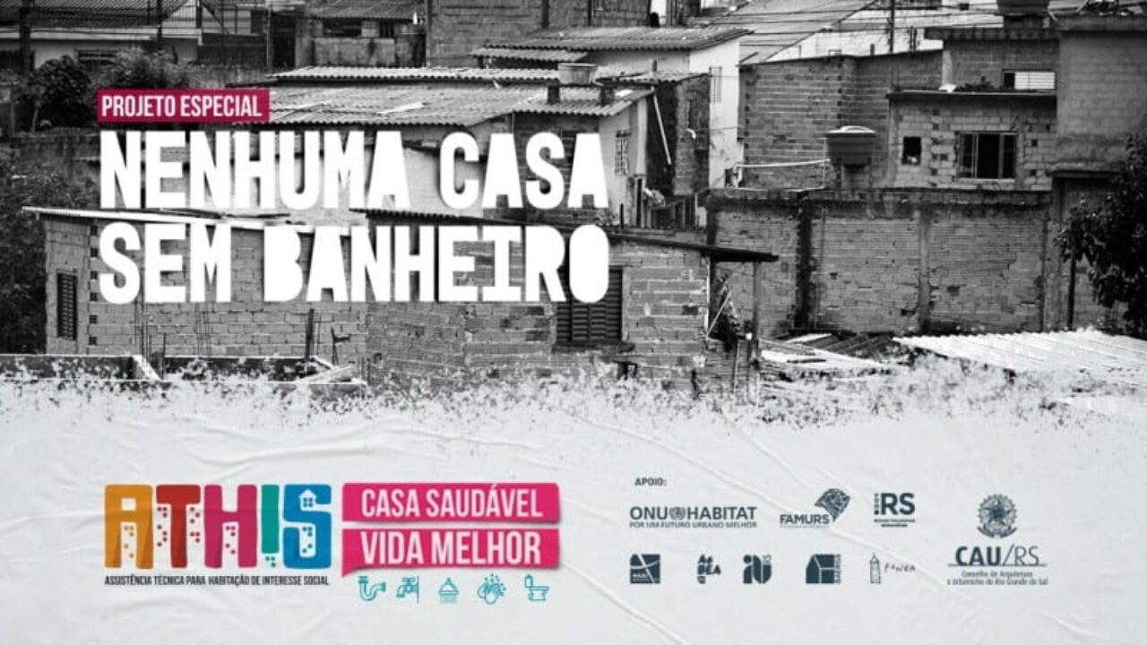 Programa Nenhuma Casa Sem Banheiro deve construir mais de 11 mil banheiros para famílias de baixa renda