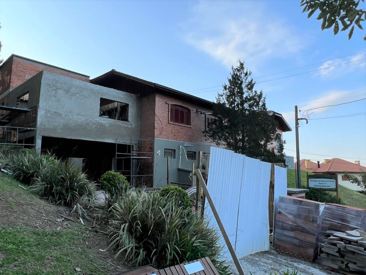 Reforma e ampliação do posto são realizadas com recursos estaduais.