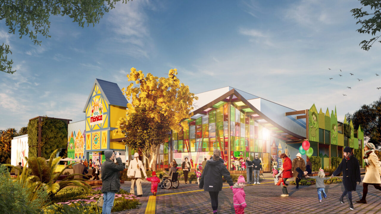 Render - Vila da Mônica Gramado. Créditos da Imagem MR Arquitetura da Paisagem