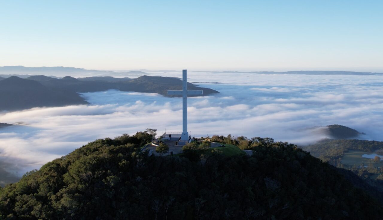 Foto: Monte da Fé, um dos atrativos da Rota das Nuvens.