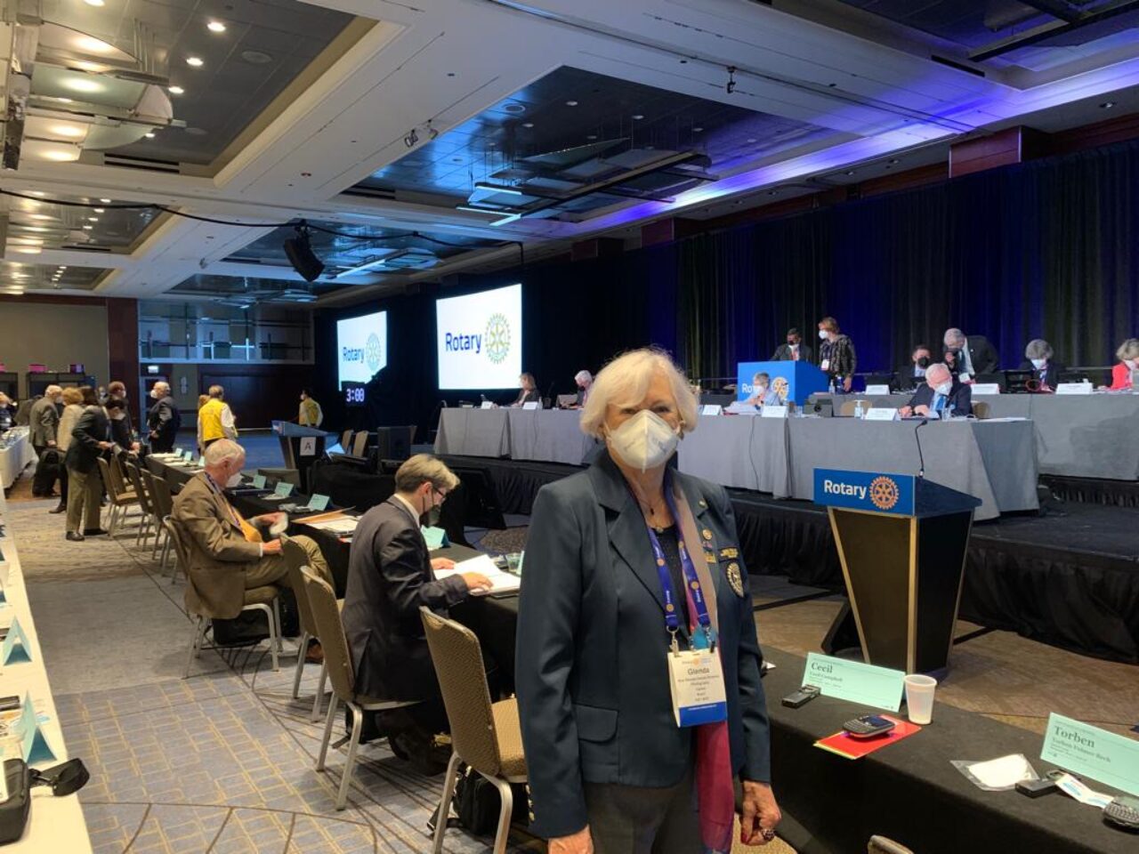 Rotariana canelense representa o estado no COL 2022 em Chicago