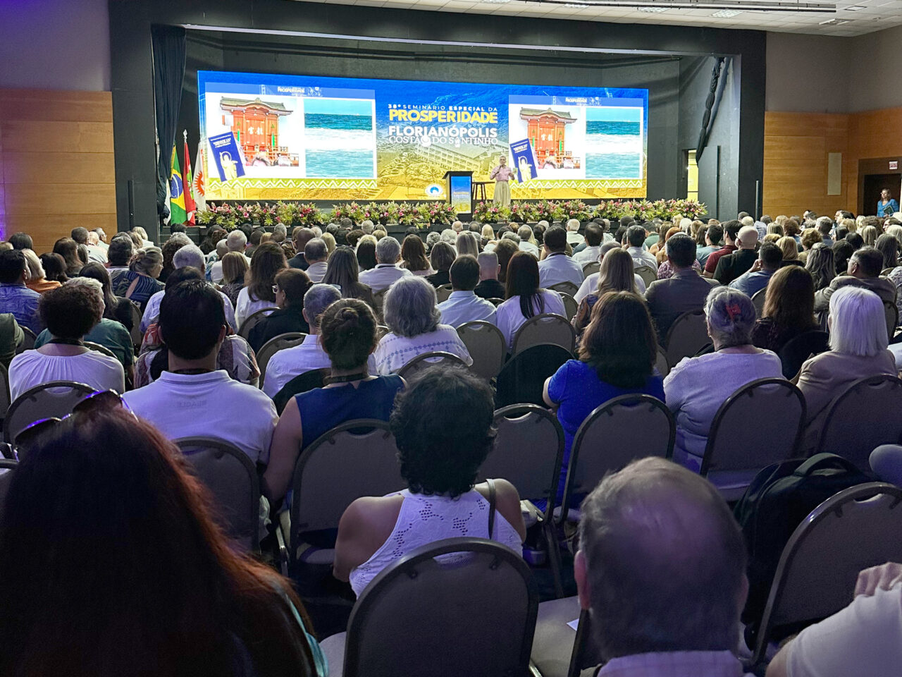 Seminário da Seicho-No-Ie no Costão do Santinho Resort, na semana passada. Foto: Vinícius Rocha/Divulgação 