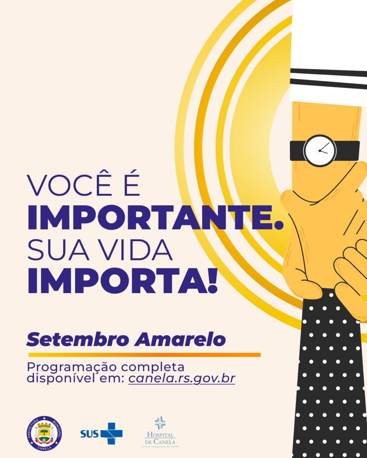 Setembro Amarelo Canela