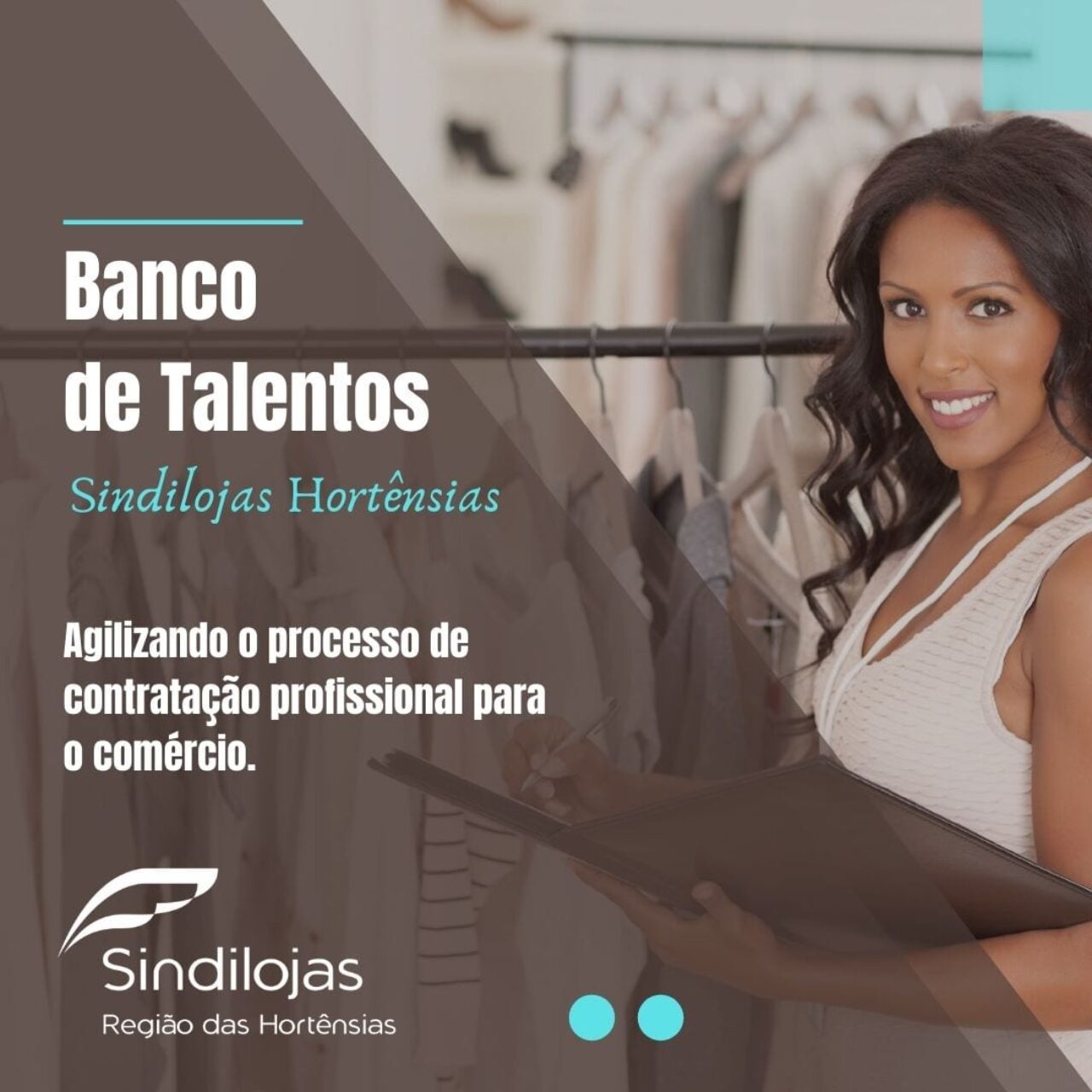 Sindilojas Hortênsias agora conta com um Banco de Talentos