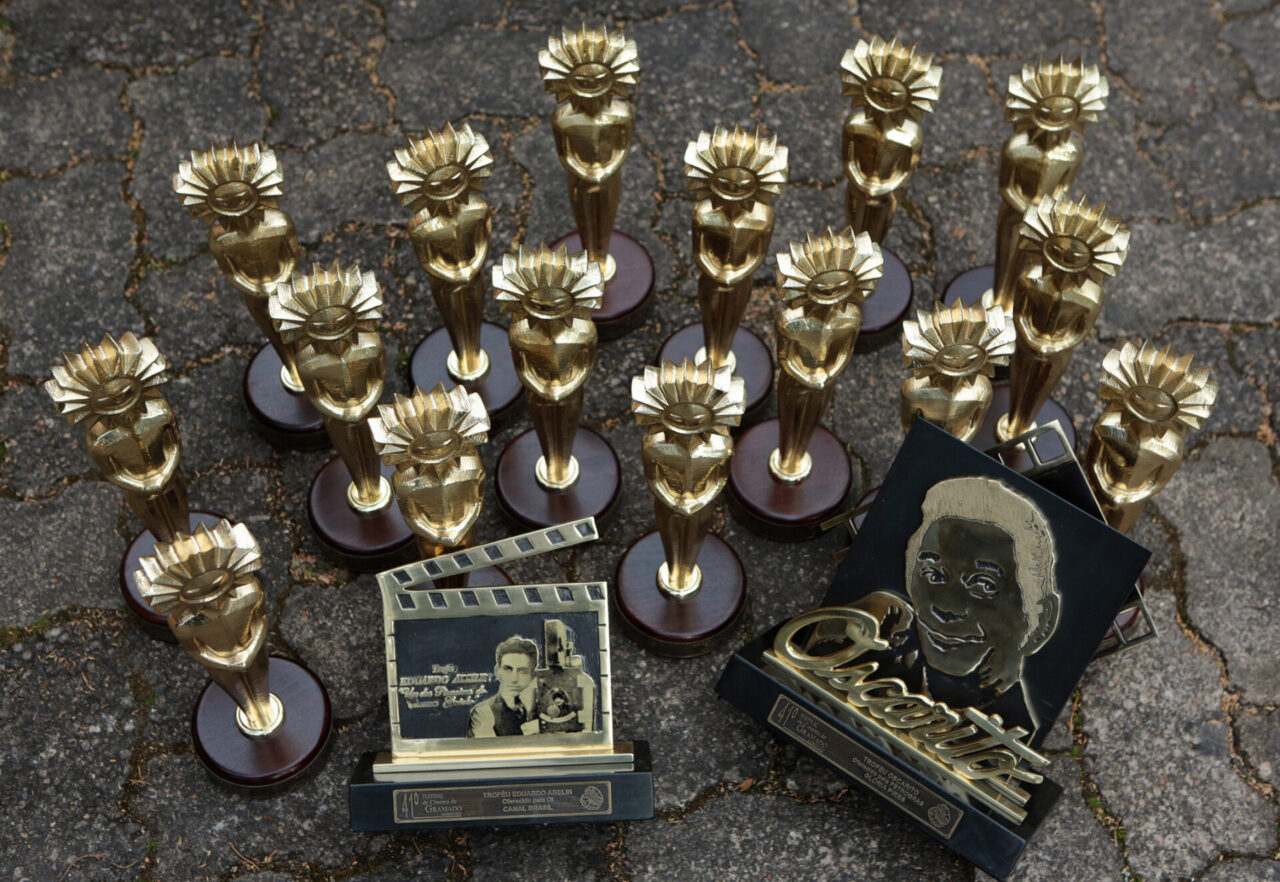 45º Festival de Cinema de Gramado 2017 - Fotos de Divulgação :  "Kikitos & Troféus"  - TROFÉUS  KIKITO - EDUARDO ABELIN - OSCARITO - Crédito Edison Vara / Pressphoto