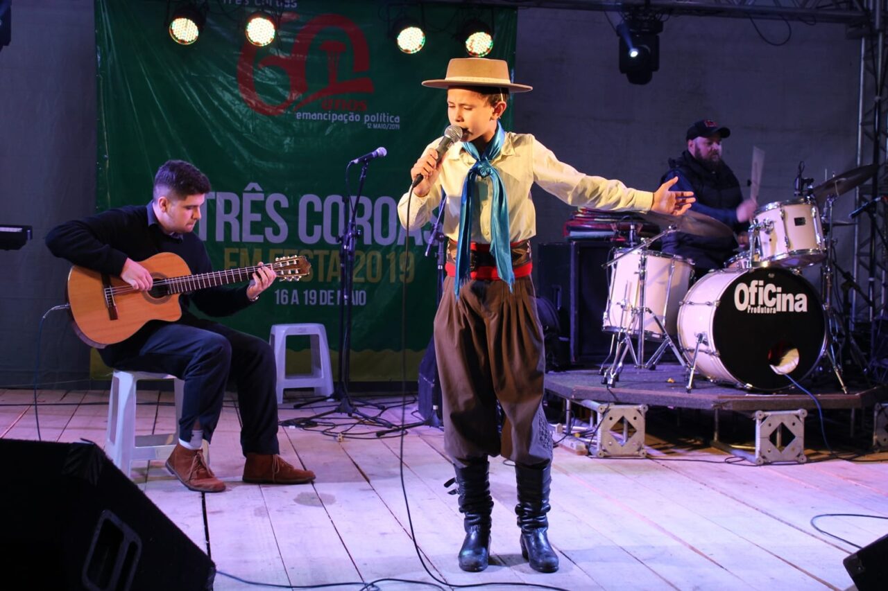 TRÊS COROAS - Festival de Músicos Amadores abre inscrições e aguarda talentos da região