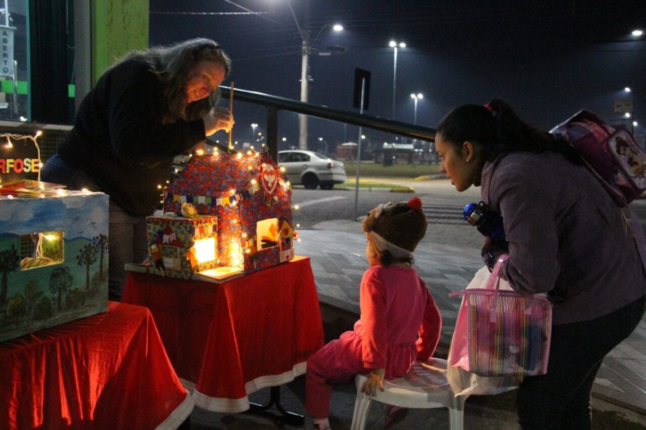 Teatro Lambe Lambe, na esquina do Parque do Lago - Fotos: Taís Berti/Divulgação