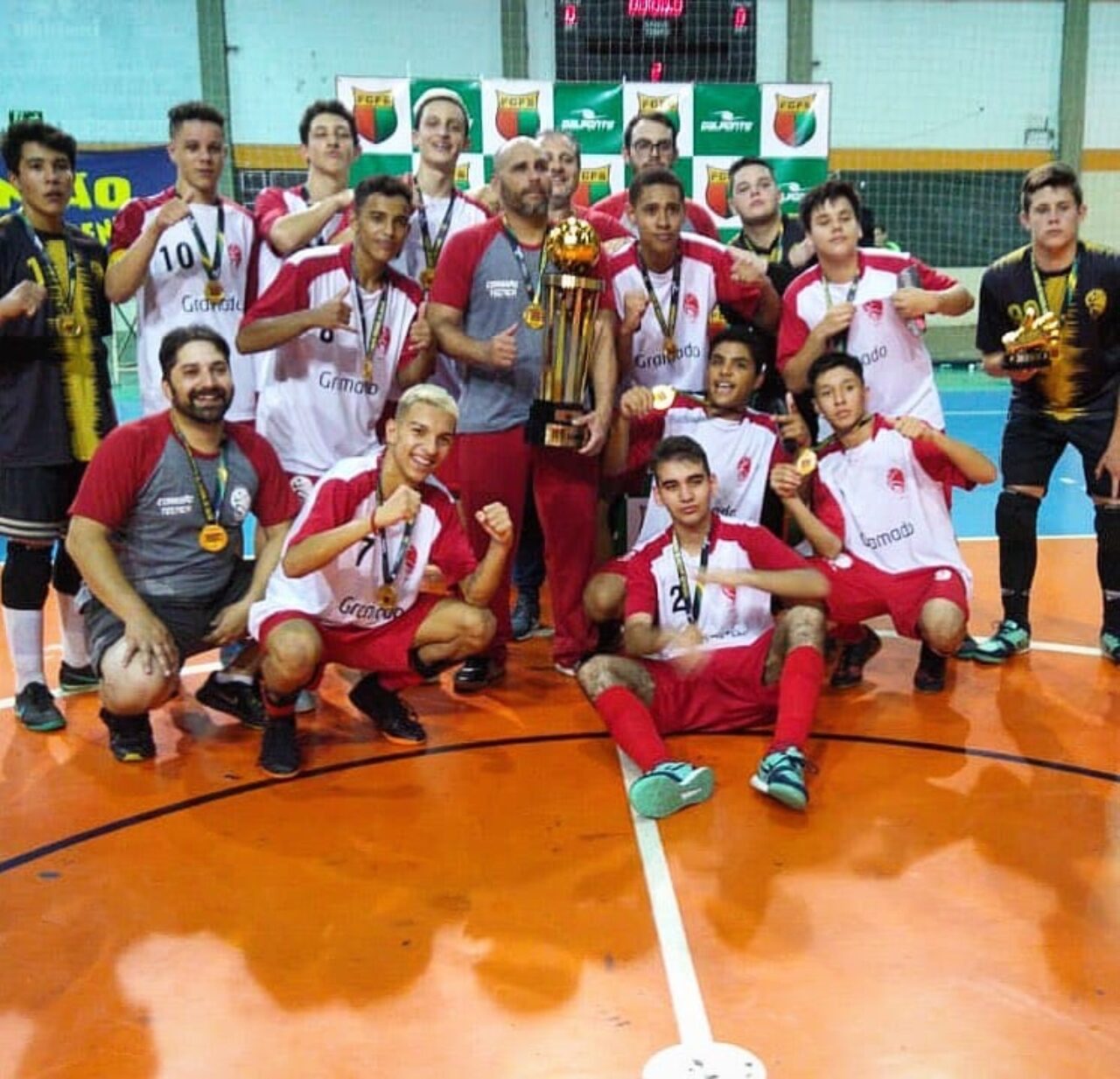 Toque de Letra Campeão estadual sub-15