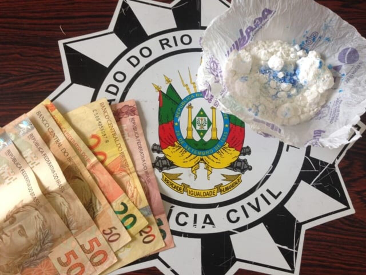 Traficante  preso em flagrante