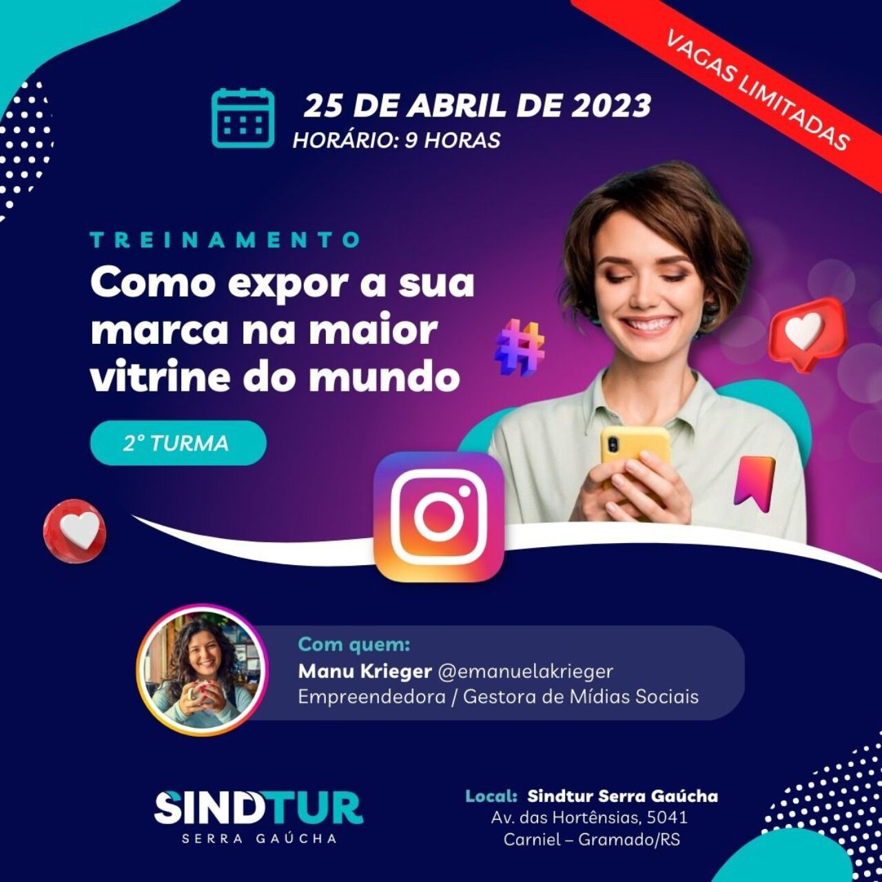 Treinamento Sindtur com Manu Krieger.25.04.2023