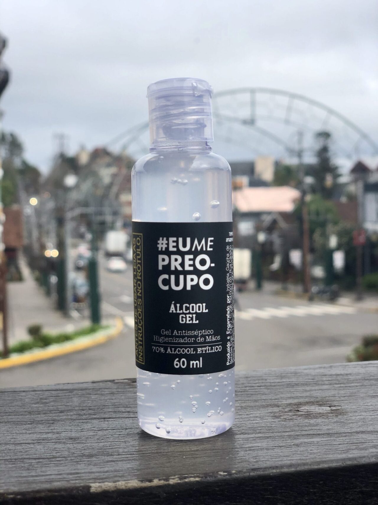 Turistas que visitarem Gramado no feriadão receberão álcool em gel