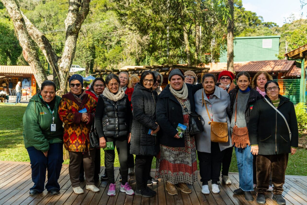 A visita aconteceu na quinta-feira, 3 de julho.
Divulgação/Parque do Caracol